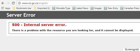 Image result for Canadian Immigration Site Crashed On U.S. Election Night