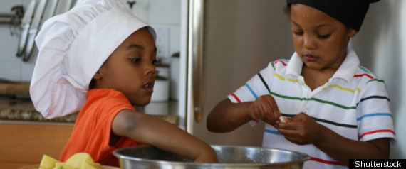 Two Boys Cooking