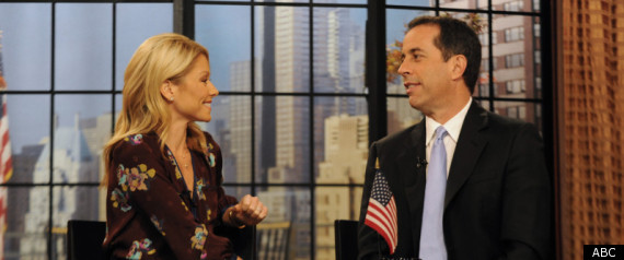 Kelly Ripa Jerry Seinfeld