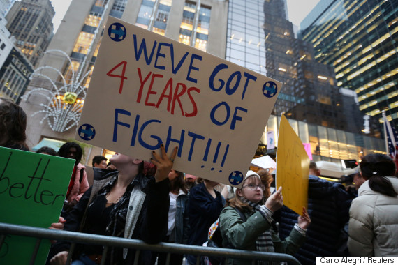 trump protest