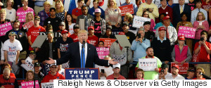 trump supporters arena