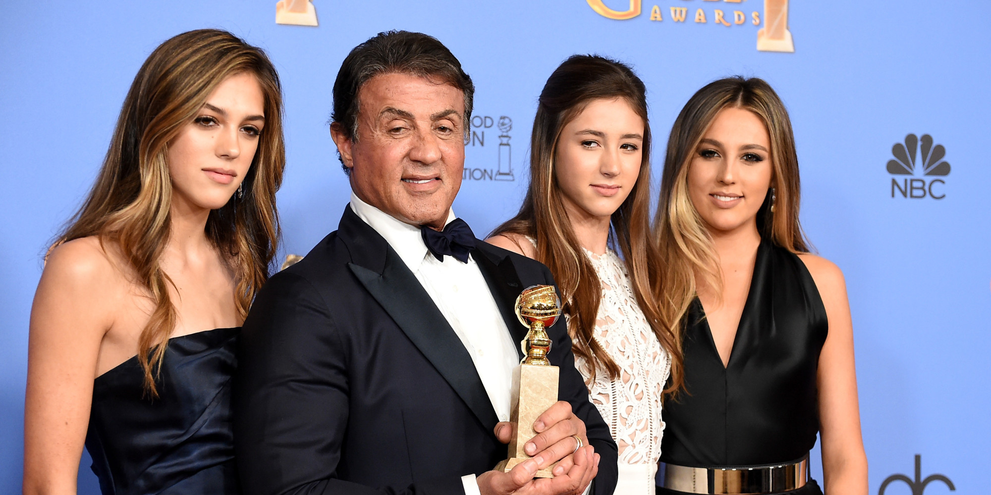 Sylvester Stallones Daughters Named Miss Golden Globe 2017 