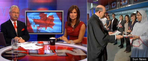Sun News Fake Citizenship Ceremony