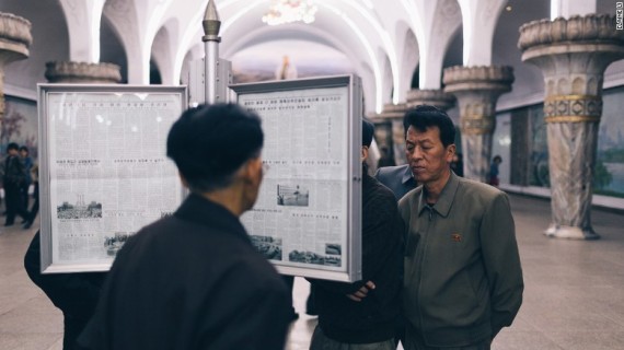 أكثر أنظمة نقل الركَّاب غموضاً حول العالم.. شاهد بالصور مترو الأنفاق في كوريا الشمالية O-8-570