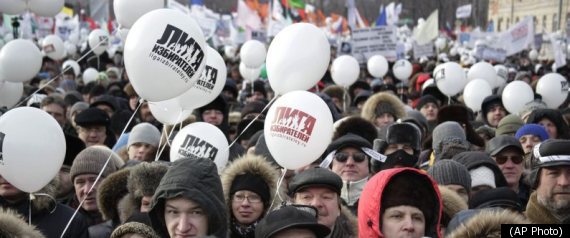 Moscou Manifestants