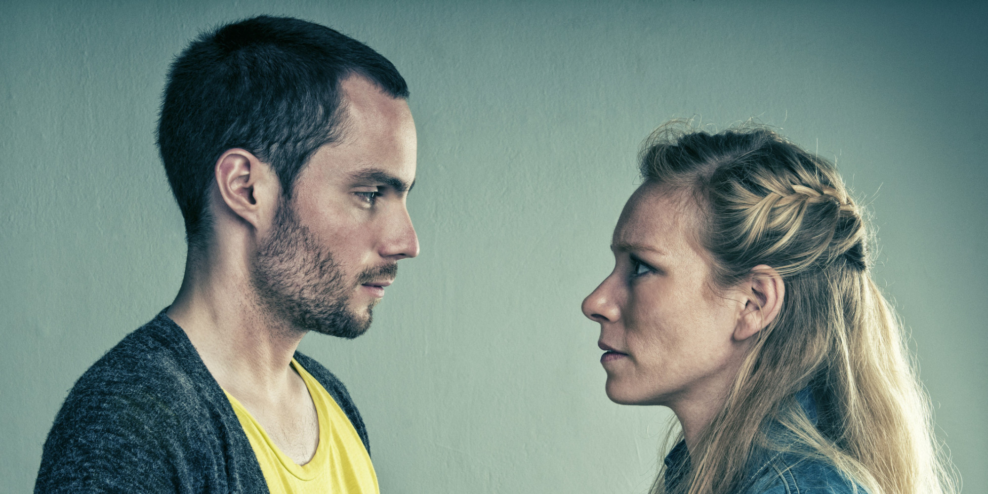 Sguardi Tra Due Persone Che Si Piacciono