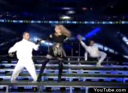 WATCH: Madonna's Background Dancer Pulls Off Seemingly Impossible Move At The Super Bowl