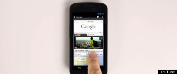 Android Chrome Beta