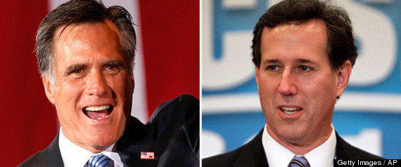 Romney Santorum