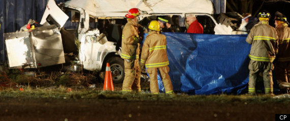 Stratford Van Crash