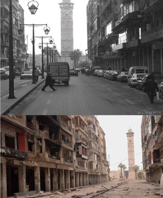 هكذا كانت حلب قبل الحرب وبعدها O-1-570