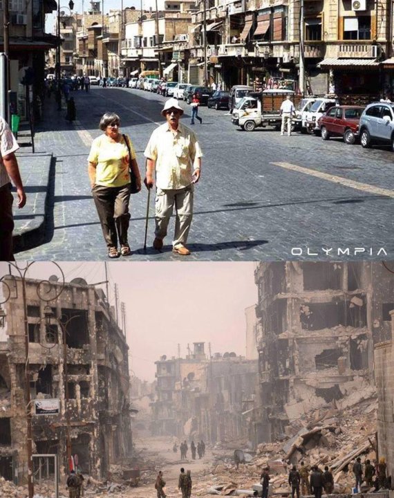 هكذا كانت حلب قبل الحرب وبعدها O-1-570