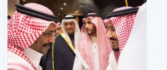 وضع يده على كتف الملك السعودي... هكذا رد الممثل حبيب الحبيب على دفعه من قبل الحارس