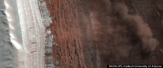 Mars Avalanche