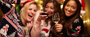 toast friends christmas