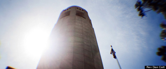 Coit Tower Red 2012