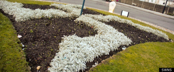 Swastika Flowerbeds