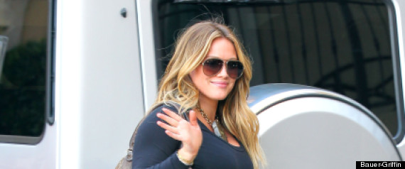 Hilary Duff Baby Bump