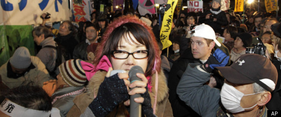 Japan Anti Nuclear Power Rally
