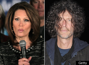 Michele Bachmann or Howard Stern?