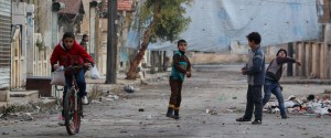 Children Playing Aleppo