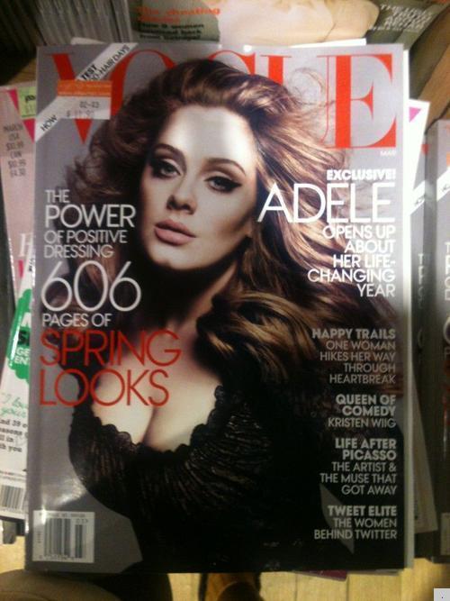 Adele Vogue Cover Has Finally Come True