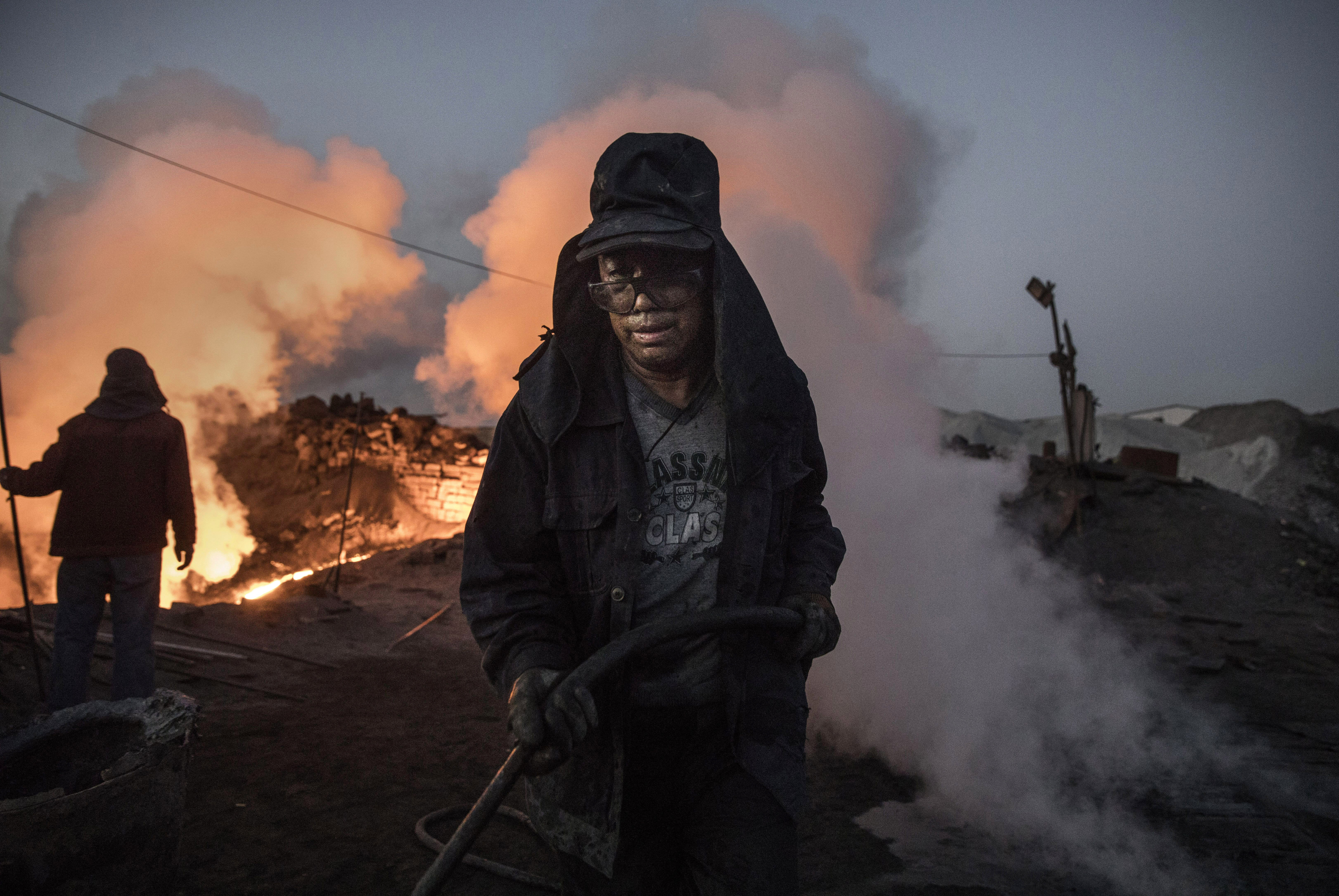 illegal steel factories