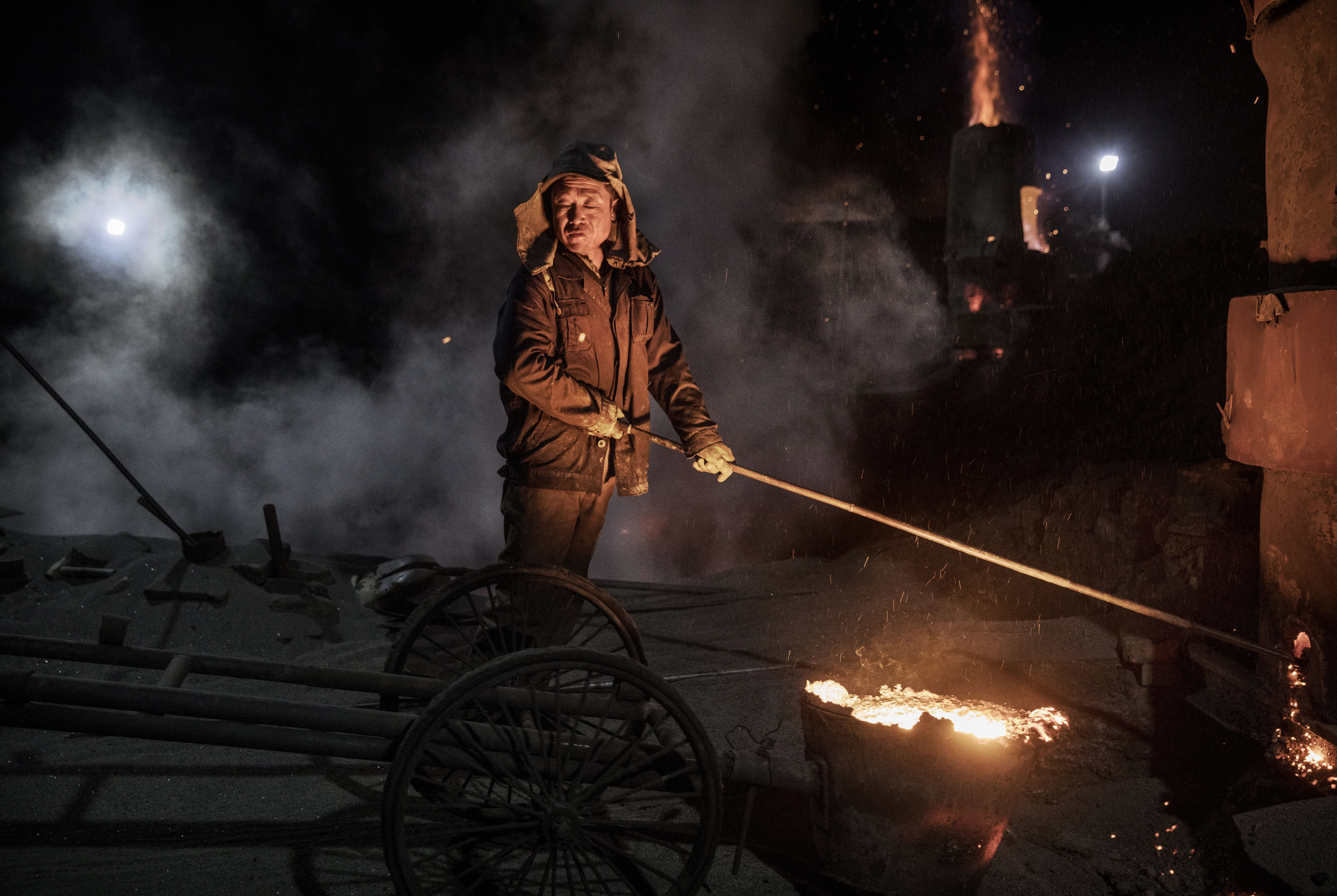 illegal steel factories