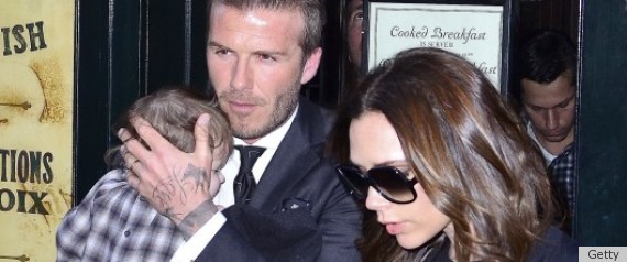Beckhams Fashion Week 2012