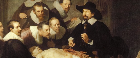 ANATOMY PAINTING REMBRANDT