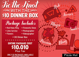 The Pizza Hut Proposal Box - Win Her Heart With Melted Cheese And Fireworks