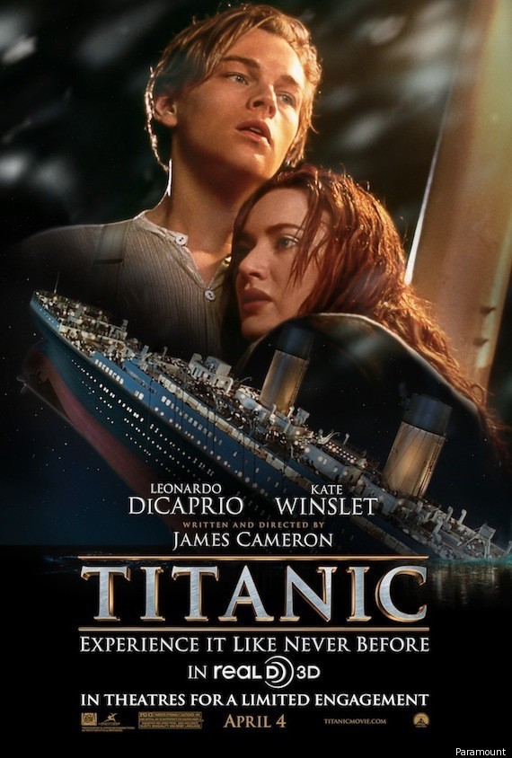 'Titanic 3D' Poster Celebrate Valentine's Day With One Of The Most