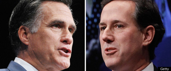 Romney Santorum