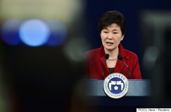 park geun hye speak