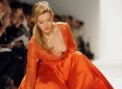 Model Falls At Dennis Basso