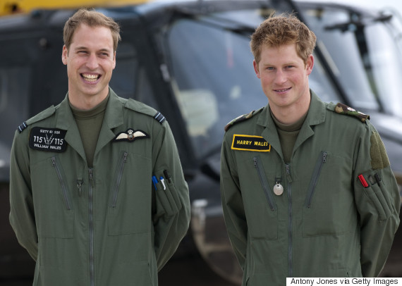 princes william and harry in 2009