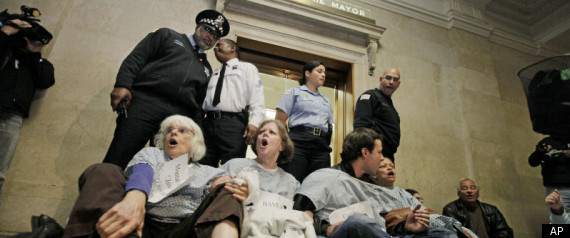 Chicago City Council Protests