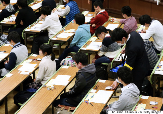 japan school test