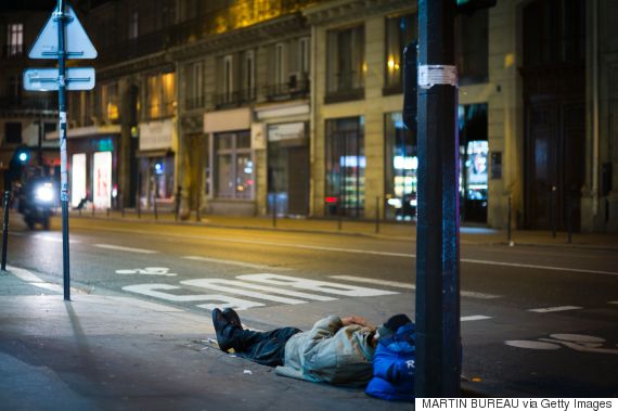 homeless france