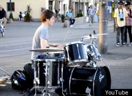 WATCH: Is This 17-Year-Old Street Drummer The Next Ringo Starr? 