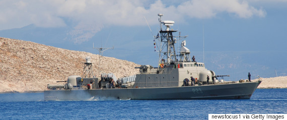 greek warship