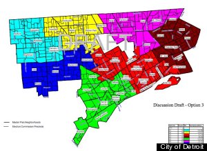 Detroit City Council Districts