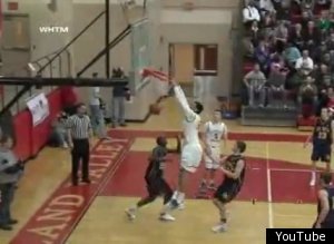Devin Thomas Dunk Backboard