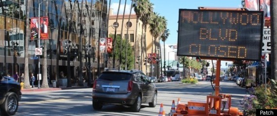 Oscars Street Closures