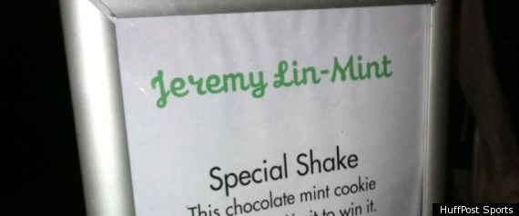 Jeremy Lin Mint Shake Shack
