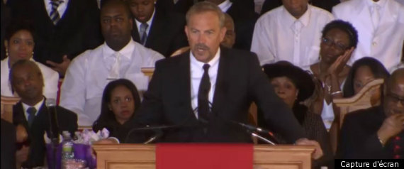 Kevin Costner Whitney Funerailles