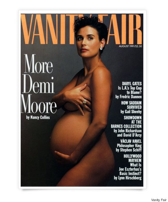 demi moore en une