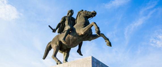 ALEXANDER THE GREAT STATUE