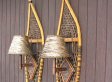 The Surprising Item Behind These Sconces