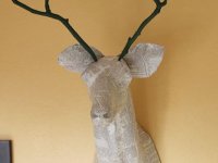 Mounting Faux Deer Head